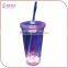 ABS LED Party Drinkware Flashing Cup/Tumbler with straw and lid for bar supplies                        
                                                Quality Choice
