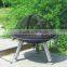 30" fire pit with stainless steel legs