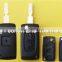 Hot sale Citroen car flip key shell(case cover blank)with 406 blade, Citroen C3/C4/C5 remote key