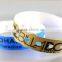 Promo removable tabs vinyl wristband with logo print