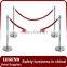 Hotel furniture flat base stand,rope barrier stand