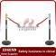 Retractable Belt Stanchion metal crowd control barrier