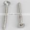 Stainless steel Cross recessed countersunk head tapping screws