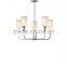 2015 Cotemporary metal chrome 5 light pendant lamp chandelier light