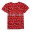 (KM6426) 24m-6y red NOVA baby girl sleepwears 2015 summer girls cotton sleepwears child wholesale clothing PROMOTION