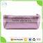 Customized Mini Casual Clutch Ladies Bag Pink PU Cosmetic Bag