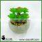 Bonsai Artificial Cement Potted Plant Succulent Sedum for Table Centerpiece