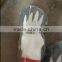 factory hot sales white nylon grey nitrile working gloves