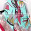 Beautiful new design polyester printed lady fashion scarf silk