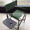 outdoor metal folding director chair with tray