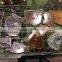 Agate slice of shake handshandle, agate craft