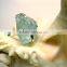 Aquamarine Rough Natural Gemstone Ring, 925 Solid Sterling Silver Ring, Designer Raw Prong Ring