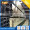 Tianjin Mill hot dip/ pre glvanized square steel tube 75*38mm gi square pipe