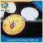Promotional pin button badge with tin material