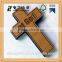 Trade assurance FSC palm wood cross.small wood cross