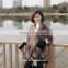 new design factory direct Hot selling Embroidered fur instant shawl hijab