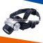 classical headlamps adjustable camping light plastic LED head light 3AAA battery