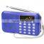 classical outdoor fm radio with speaker