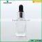 15ml square transparent glass dropper bottle cosmetic glass bottle packaging                        
                                                                                Supplier's Choice