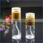 High quality 30ml 50ml airless pump lotion glass bottles cosmetic cream glass jar for face cream