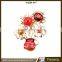 New arrival fashion personalized enamel painting sunflower brooch