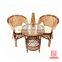 High quality China outdoor furniture PE rattan dining table and chair set for garden