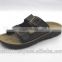 Synthetic leather PU PVC upper for men sandal slipper for men