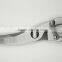 HCS001 LFGB Certificated 10" 3cr15 heavy poultry scissors kitchen shears all steel with spring and lock