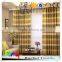 Jacquard triangle pattern brown color American style 100% polyester livingroom bedroom curtain fabric
