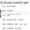 LED double butterfly light
