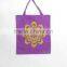 The new fashion logo printing promotion shopping bags