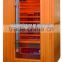 2 person canada hemlock ceramic heater infrared function wooden infrared sauna cabin
