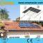 On-grid tile roof solar mounting system,kit homes,home solar panel kit