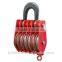 snatch block multi-sheaves block