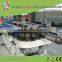 PP / PE / PVC Double Wall Corrugated Pipe Machine With Single Screw Extruder