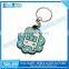 New engraved floating cheap thin metal key chain factory