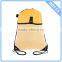 Polyester Drawstring Cinch Bag Backpack With Mesh Pocket