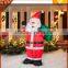 hot sale wonderful inflatable christmas santa claus / father christmas inflatable for outdoor christmas decorations