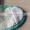 front 100% cotton with PEVC funny baby bibs