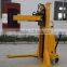 mini hydraulic manual oil drum Lifter For Forklift