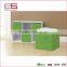 2016 wholesale nonwoven fabric 6-pack folding storage box