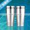 Silver 16oz Stainless Steel Travel Mug Tumbler without handle