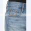 2014 Sexy Women High Waist Wholesale Price China Supplier Cheap Blue Distressed 100% Cotton Denim Jean Pants Factory