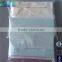 disposable1ply paper and 1ply pe bibs tie on style white paper and blue/white pe film