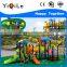 Novel design Guangzhou YQL factory long plastic outdoor playgorund slide for kids