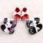 new style hot sale dot cheap lovely lace baby shoes