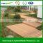 grooved wood grain outdoor wpc decking for swimming pool