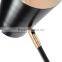 Manufacturer's new design modern table lamp for hotel black+gold color