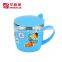 Stainless Steel Kid hard plastic cups with cover 8CM