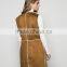 ladies winter clothing double-sided long ethnic vest